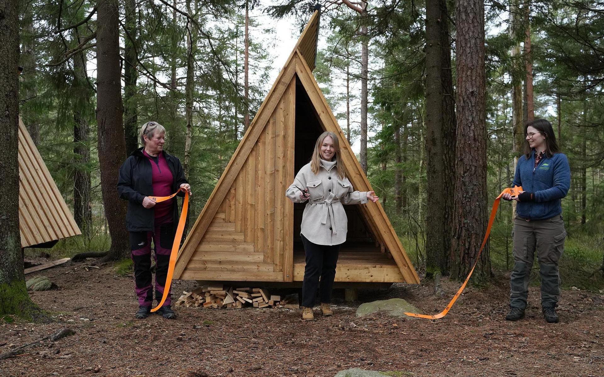 Nyhetsartikel , Vindskydden invigda